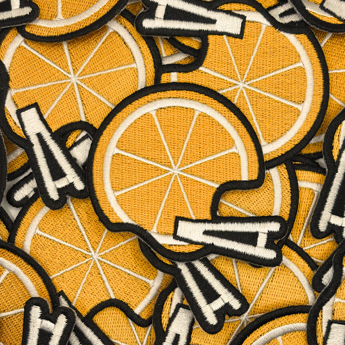 TN Orange Helmet Patch